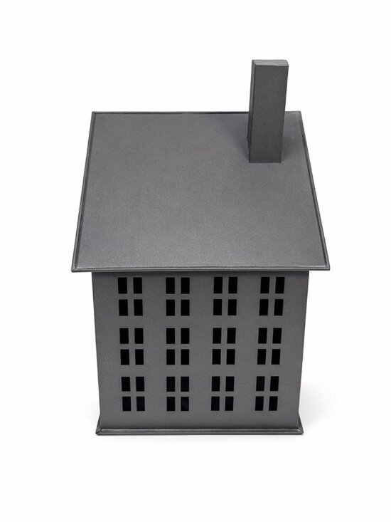 Other - Candle Holder Luminary Metal Primitive House Vintage Colonial Zinc Metal Porch T